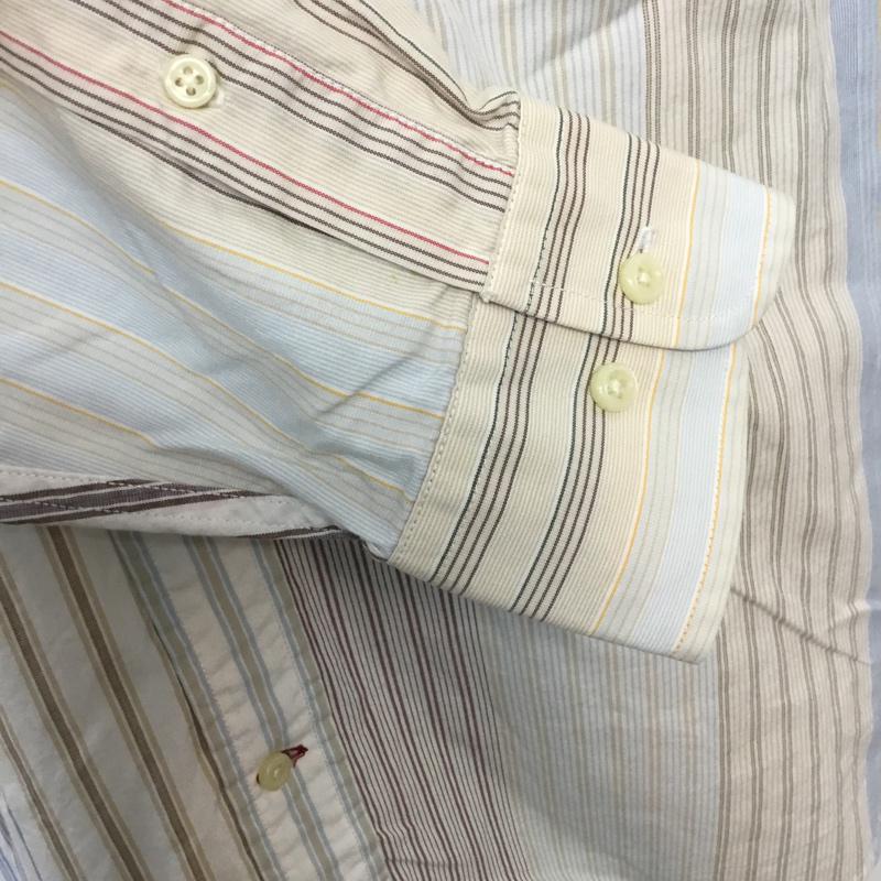 トミーヒルフィガー TOMMY HILFIGER シャツ、ブラウス 長袖 ボタンダウン ストライプ S ストライプ マルチカラー / マルチカラー / メンズ USED 古着 中古 10043021