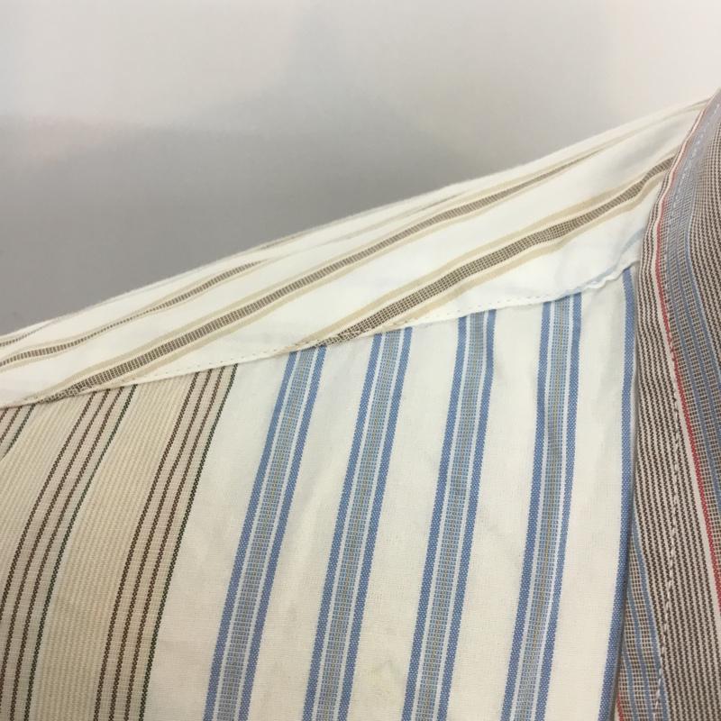 トミーヒルフィガー TOMMY HILFIGER シャツ、ブラウス 長袖 ボタンダウン ストライプ S ストライプ マルチカラー / マルチカラー / メンズ USED 古着 中古 10043021