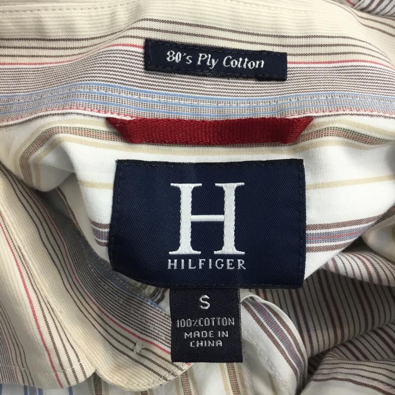 トミーヒルフィガー TOMMY HILFIGER シャツ、ブラウス 長袖 ボタンダウン ストライプ S ストライプ マルチカラー / マルチカラー / メンズ USED 古着 中古 10043021