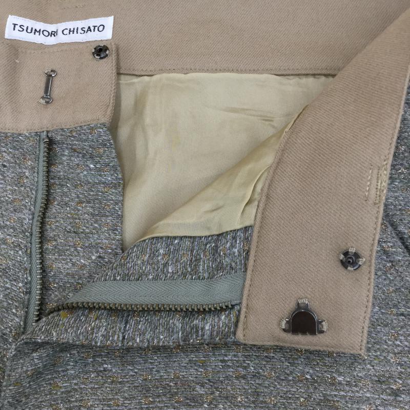 ツモリチサト TSUMORI CHISATO パンツ ショートパンツ 1 ベージュ / ベージュ / レディース USED 古着 中古 10043042