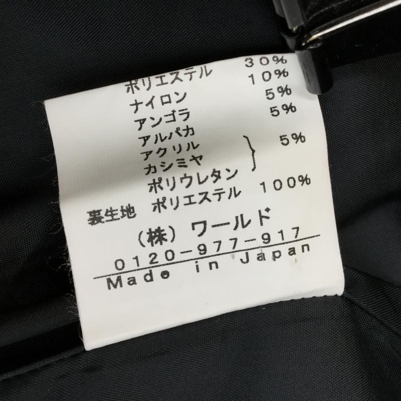 インディヴィ INDIVI パンツ ショートパンツ 40 白 / ホワイト / X 黒 / ブラック / レディース USED 古着 中古 10043049