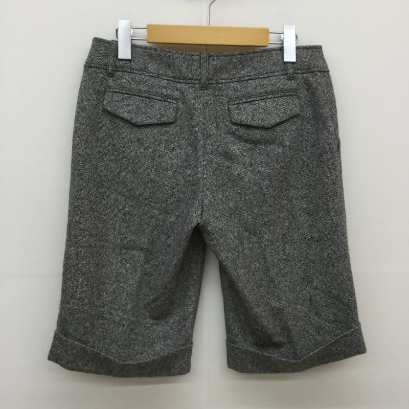インディヴィ INDIVI パンツ ショートパンツ 40 白 / ホワイト / X 黒 / ブラック / レディース USED 古着 中古 10043049