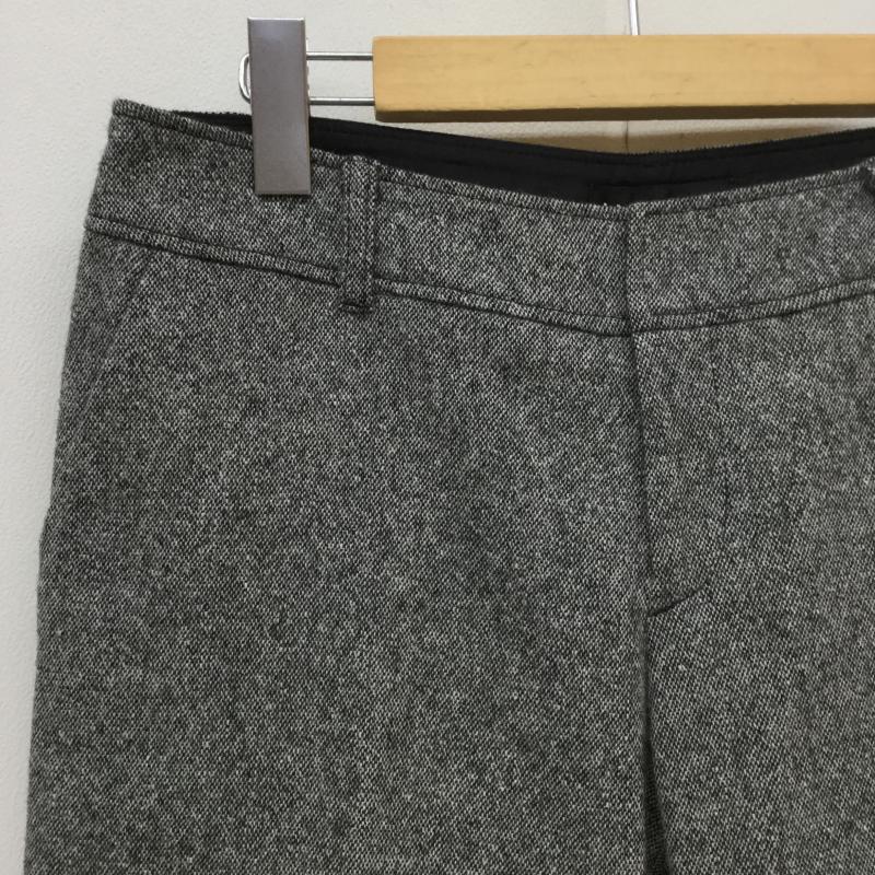 インディヴィ INDIVI パンツ ショートパンツ 40 白 / ホワイト / X 黒 / ブラック / レディース USED 古着 中古 10043049