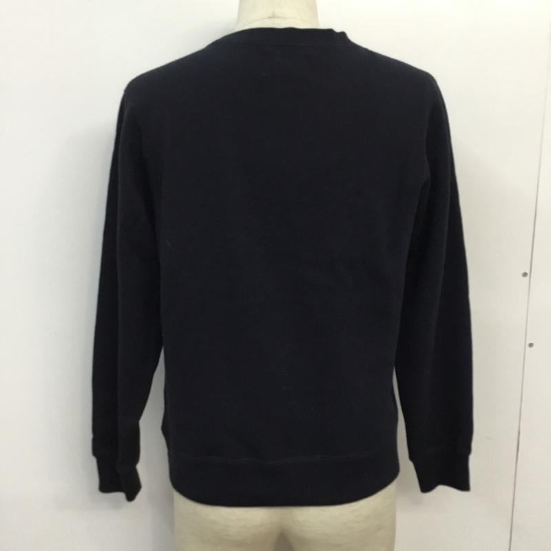 サニーレーベル Sonny Label トレーナー 長袖 スウェット プルオーバー M 無地 紺 / ネイビー / X 灰 / グレー / メンズ USED 古着 中古 10043050