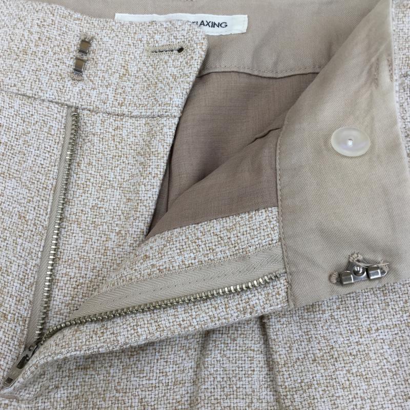 グリーンレーベルリラクシング green label relaxing パンツ ショートパンツ 38 ベージュ / ベージュ / レディース USED 古着 中古 10043052