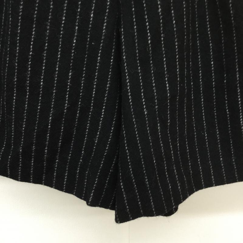 グリーンレーベルリラクシング green label relaxing パンツ ショートパンツ 38 ストライプ 黒 / ブラック / X 白 / ホワイト / レディース USED 古着 中古 10043057