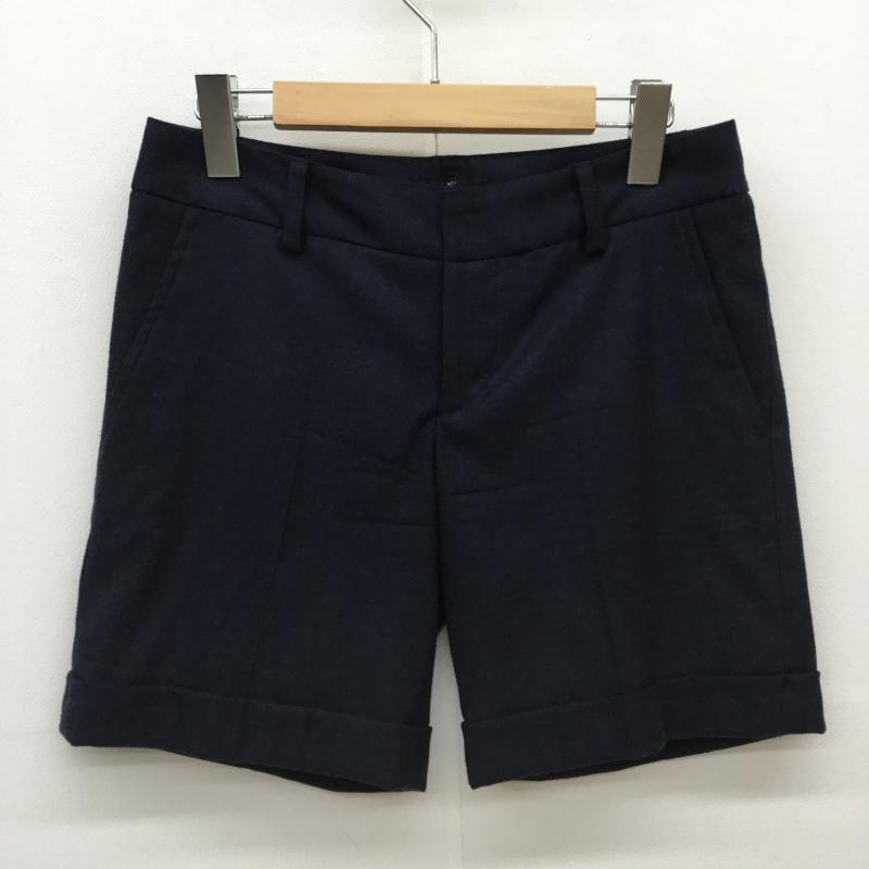 イネド INED パンツ ショートパンツ 紺 / ネイビー / レディース USED 古着 中古 10043058