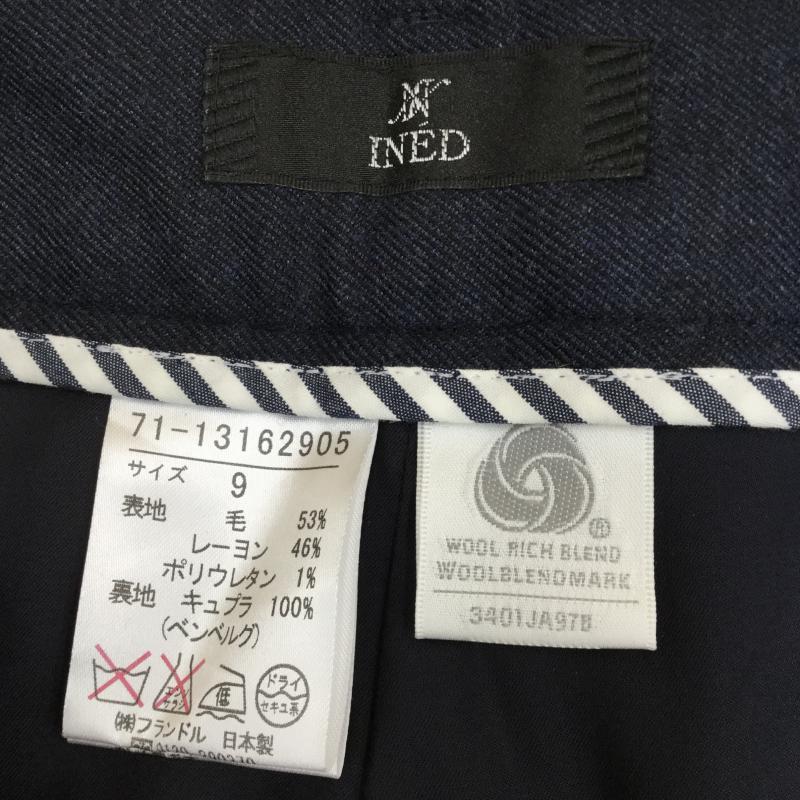 イネド INED パンツ ショートパンツ 紺 / ネイビー / レディース USED 古着 中古 10043058