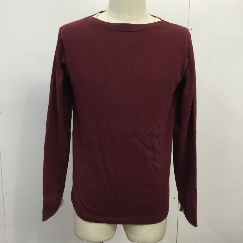 アーバンリサーチドアーズ URBAN RESEARCH DOORS カットソー 長袖 ロンT S 無地 えんじ / ワインレッド / メンズ USED 古着 中古 10043067