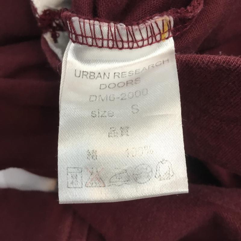 アーバンリサーチドアーズ URBAN RESEARCH DOORS カットソー 長袖 ロンT S 無地 えんじ / ワインレッド / メンズ USED 古着 中古 10043067