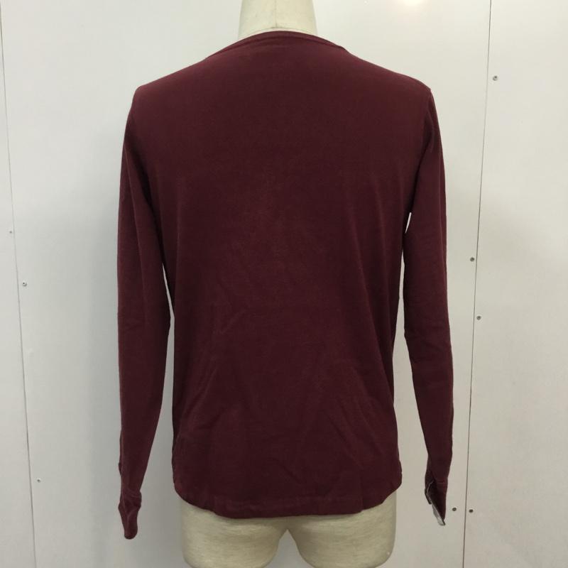 アーバンリサーチドアーズ URBAN RESEARCH DOORS カットソー 長袖 ロンT S 無地 えんじ / ワインレッド / メンズ USED 古着 中古 10043067