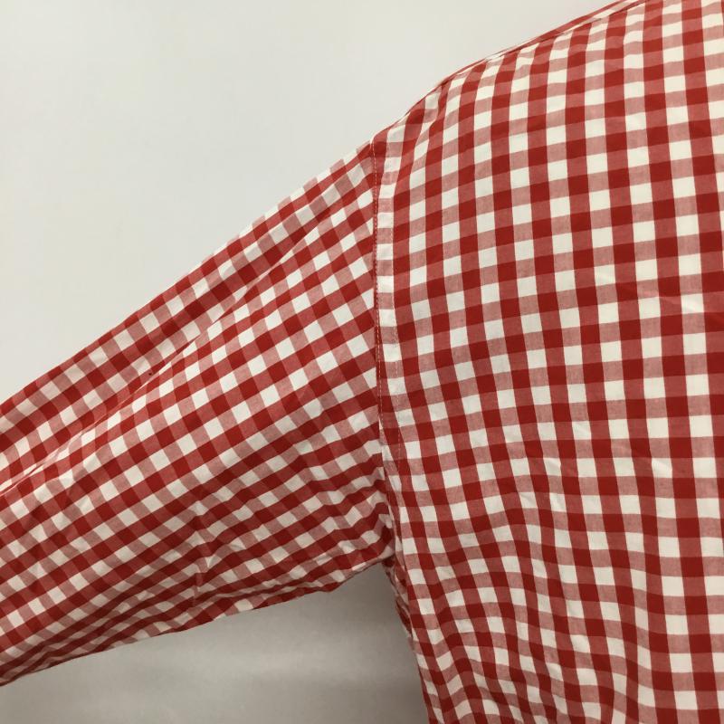 エフエイティー FAT シャツ、ブラウス 長袖 チェックシャツ XL チェック 赤 / レッド / メンズ USED 古着 中古 10043088