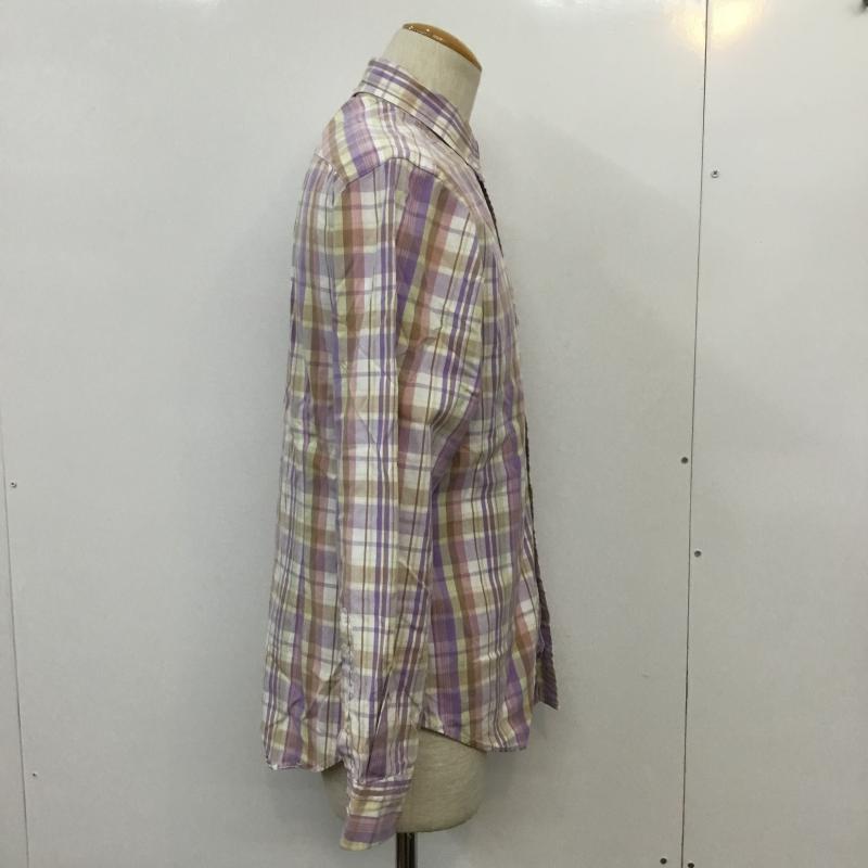 シップス SHIPS シャツ、ブラウス 長袖 チェックシャツ S チェック マルチカラー / マルチカラー / メンズ USED 古着 中古 10043093