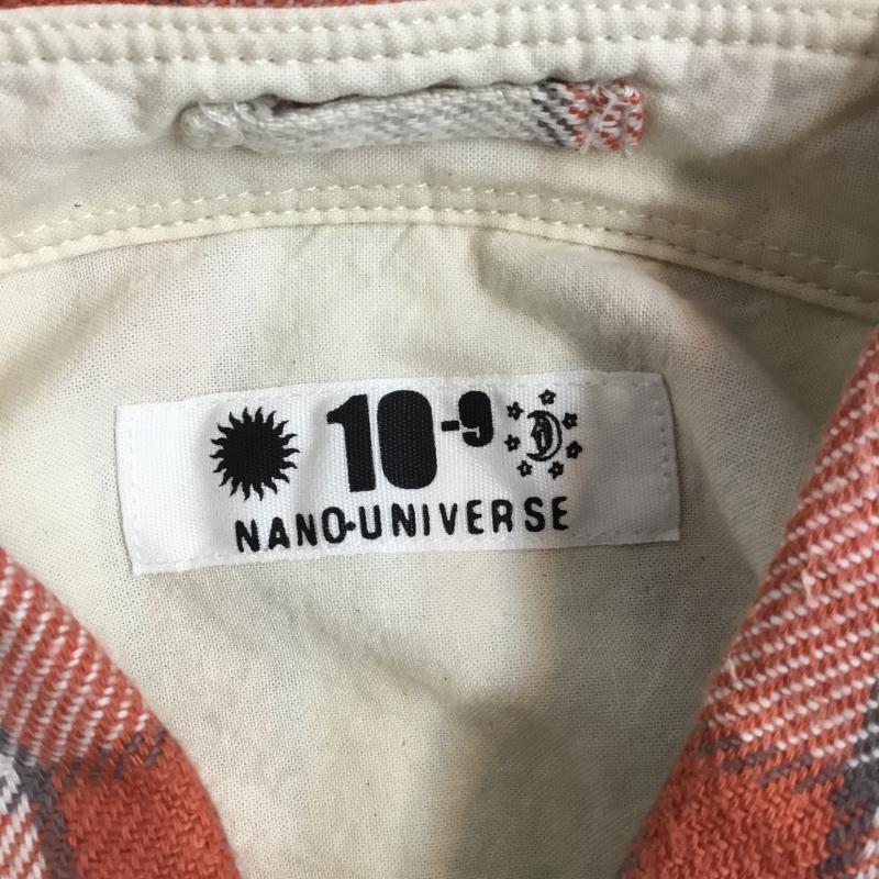 ナノユニバース nano・universe シャツ、ブラウス 長袖 チェックシャツ S チェック マルチカラー / マルチカラー / メンズ USED 古着 中古 10043098