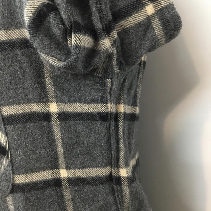 ハレ HARE シャツ、ブラウス 長袖 チェックシャツ S チェック 灰 / グレー / メンズ USED 古着 中古 10043103