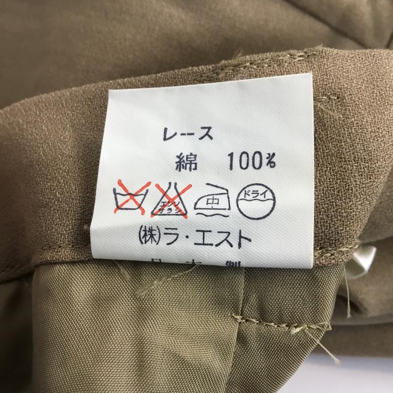 レストローズ L'EST ROSE セットアップ セットアップ 3ピース ジャケット ベスト スカート 無地 ベージュ / ベージュ / レディース USED 古着 中古 10043116