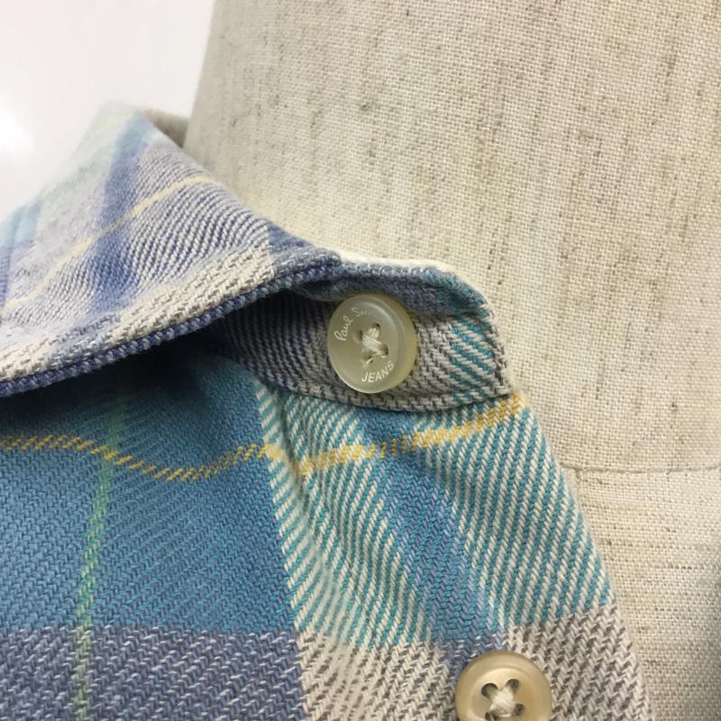 ポールスミスジーンズ Paul Smith JEANS シャツ、ブラウス 長袖 チェック柄 裏起毛 M チェック マルチカラー / マルチカラー / メンズ USED 古着 中古 10043117