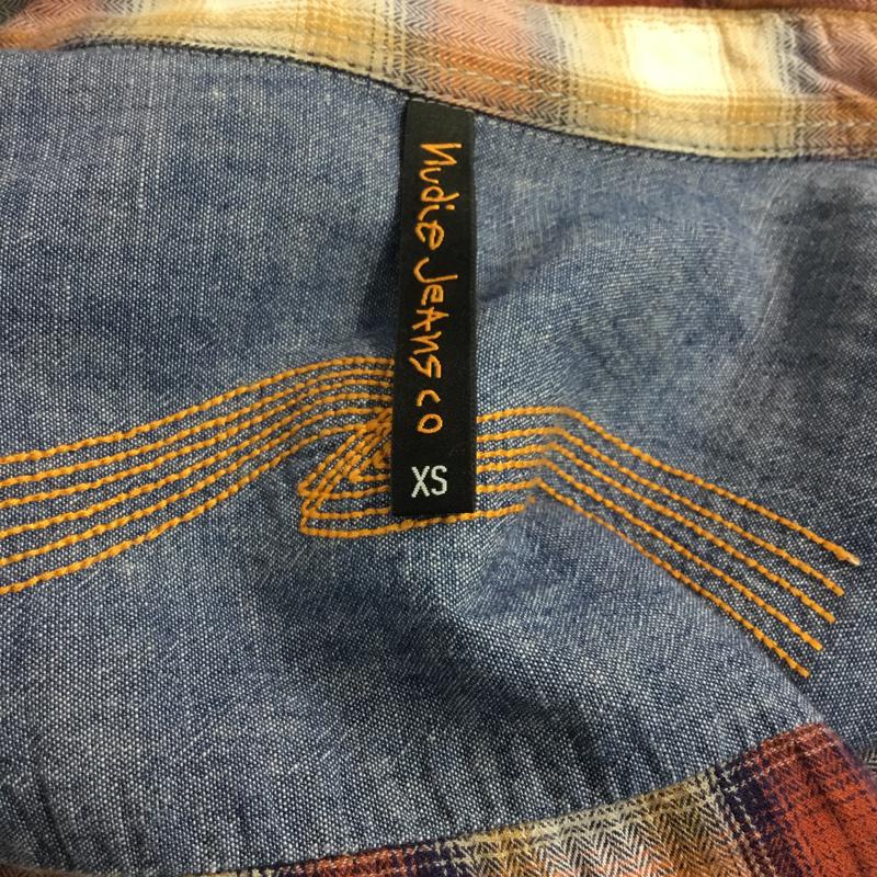 ヌーディージーンズ Nudie Jeans シャツ、ブラウス 長袖 チェック柄 XS チェック マルチカラー / マルチカラー / メンズ USED 古着 中古 10043118