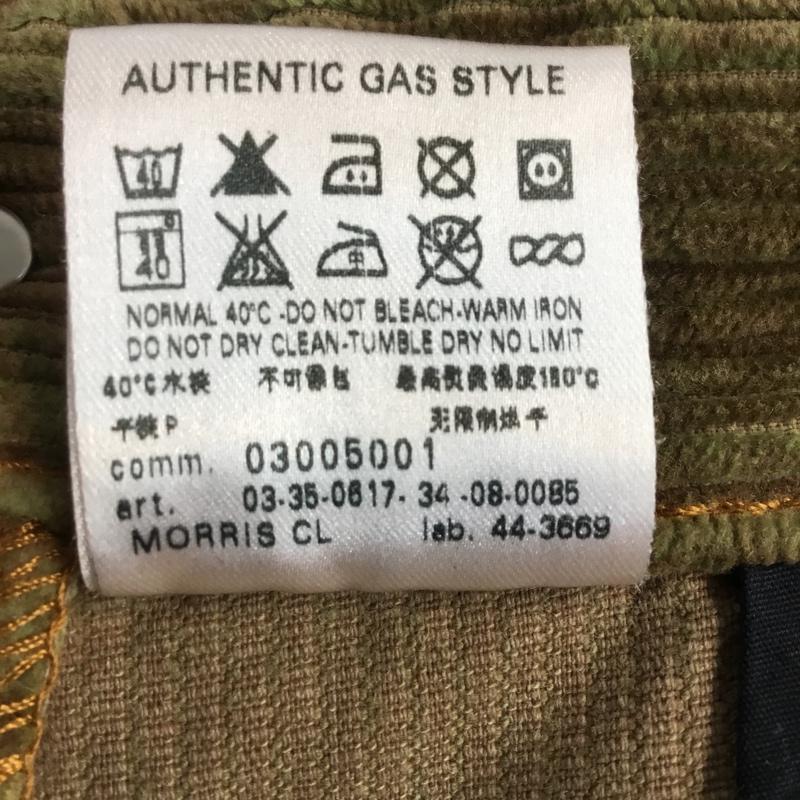 ガス GAS パンツ ワークパンツ、ペインターパンツ コーデュロイ フルレングス 無地 カーキ / カーキ / メンズ USED 古着 中古 10043128