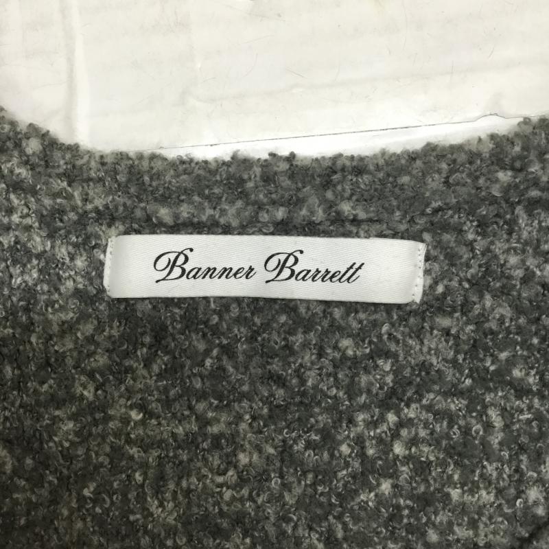 バナーバレット BANNER BARRETT ニット、セーター 長袖 38 無地 灰 / グレー / レディース USED 古着 中古 10043207