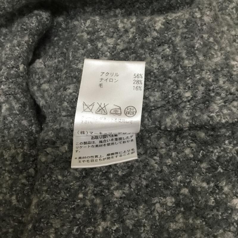 バナーバレット BANNER BARRETT ニット、セーター 長袖 38 無地 灰 / グレー / レディース USED 古着 中古 10043207