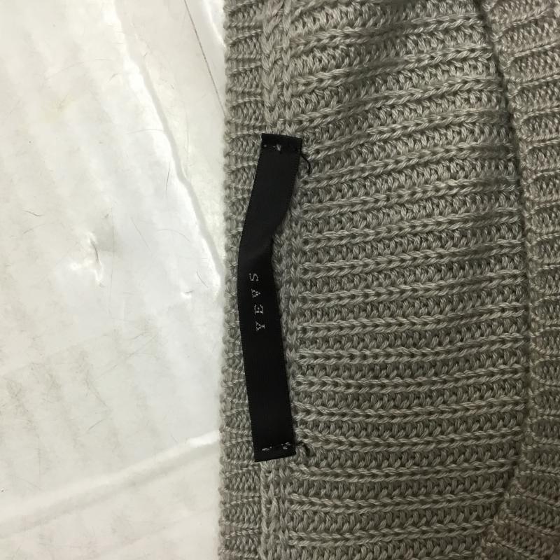 YEVS YEVS ワンピース ひざ丈スカート 無地 灰 / グレー / X 白 / ホワイト / レディース USED 古着 中古 10043249