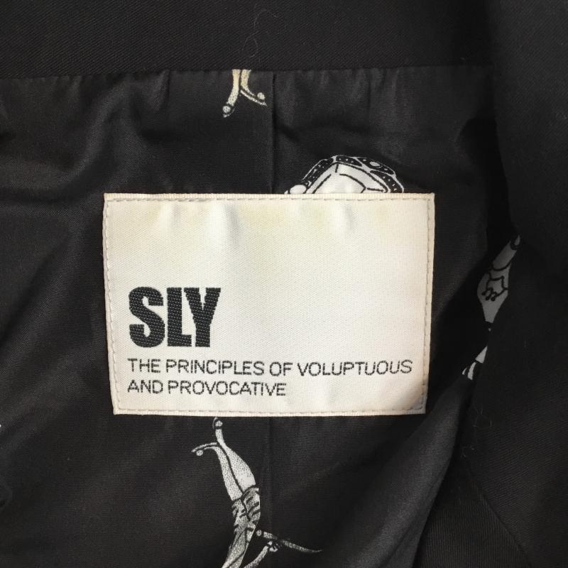 スライ SLY ジャケット、上着 ジャケット、ブレザー 1 無地 黒 / ブラック / レディース USED 古着 中古 10043276