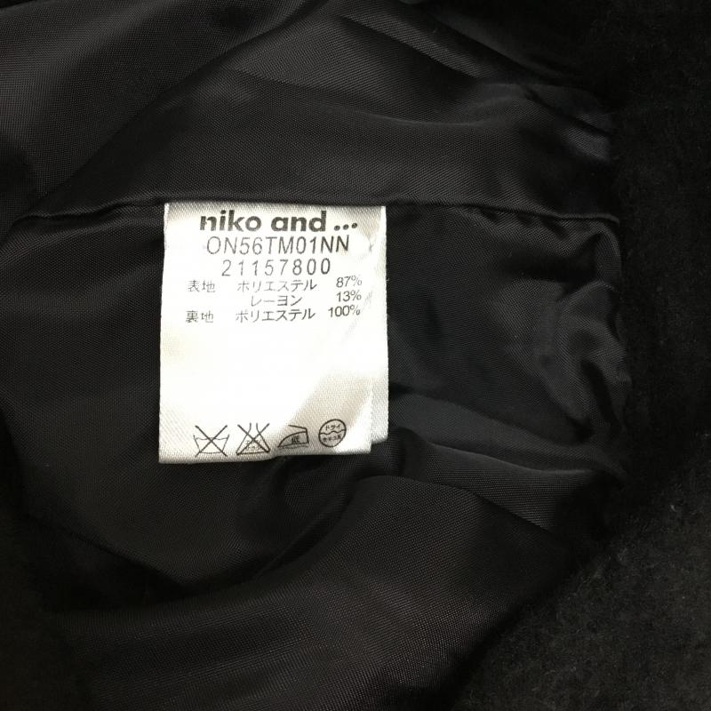 ニコアンド niko and... スカート ミニスカート 無地 黒 / ブラック / レディース USED 古着 中古 10043355