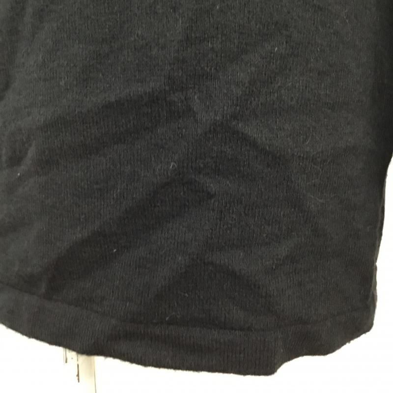 ビッキー VICKY ニット、セーター 長袖 2 無地 黒 / ブラック / レディース USED 古着 中古 10043422