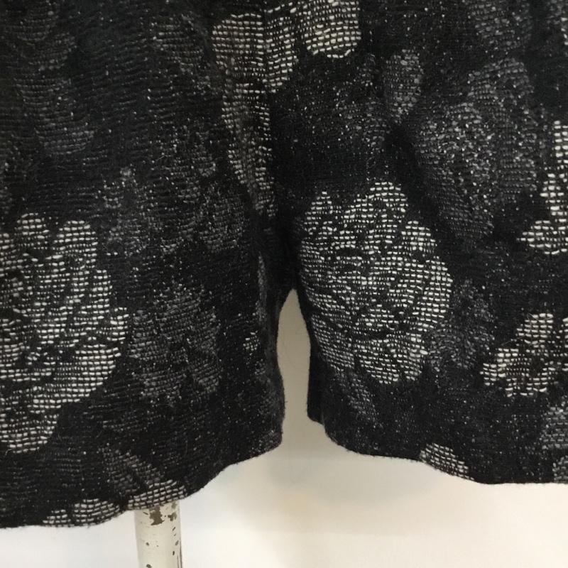 ローズバッド ROSE BUD パンツ ショートパンツ 26インチ 総柄 黒 / ブラック / レディース USED 古着 中古 10043458
