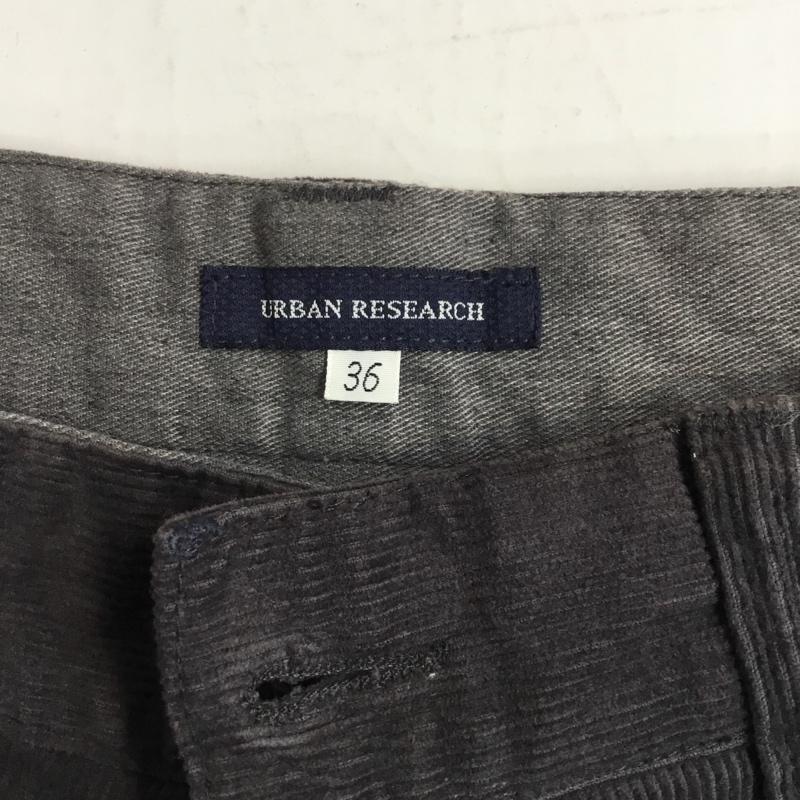 アーバンリサーチ URBAN RESEARCH ボトムス ボトムス 刺繍コーデュロイパンツ タグ付き 36 刺繍 X 無地 チャコールグレー / チャコールグレー / メンズ USED 古着 中古 10043509