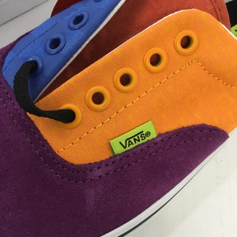 バンズ VANS スニーカー スニーカー MIX & MATCH ERA VN0A4BV416V 28cm タグ付き 28.0cm 無地 橙 / オレンジ / X 紫 / パープル / X 青 / ブルー / メンズ USED 古着 中古 10043561