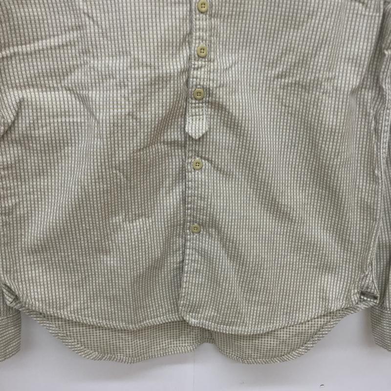 ディーゼル DIESEL シャツ、ブラウス 長袖 白 / ホワイト / X ベージュ / ベージュ / X 紫 / パープル / メンズ USED 古着 中古 10043584