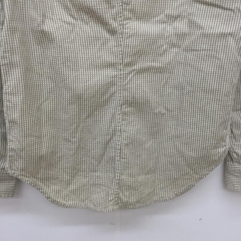 ディーゼル DIESEL シャツ、ブラウス 長袖 白 / ホワイト / X ベージュ / ベージュ / X 紫 / パープル / メンズ USED 古着 中古 10043584