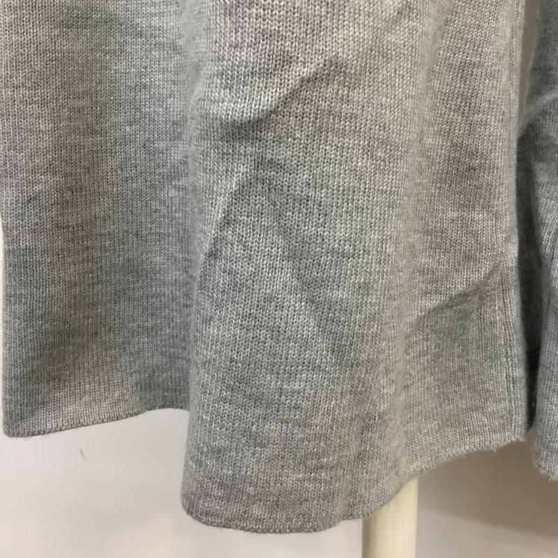 ミスティウーマン mysty woman ボトムス ボトムス 半端丈 ニットパンツ FREE 無地 灰 / グレー / レディース USED 古着 中古 10043914