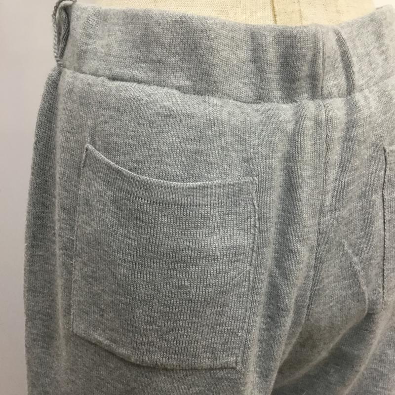 ミスティウーマン mysty woman ボトムス ボトムス 半端丈 ニットパンツ FREE 無地 灰 / グレー / レディース USED 古着 中古 10043914