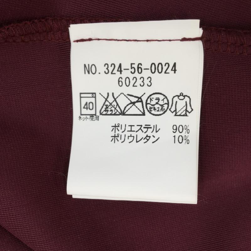 カージュ Khaju ワンピース ひざ丈スカート ベロアワンピース えんじ / ワインレッド / レディース USED 古着 中古 10043936