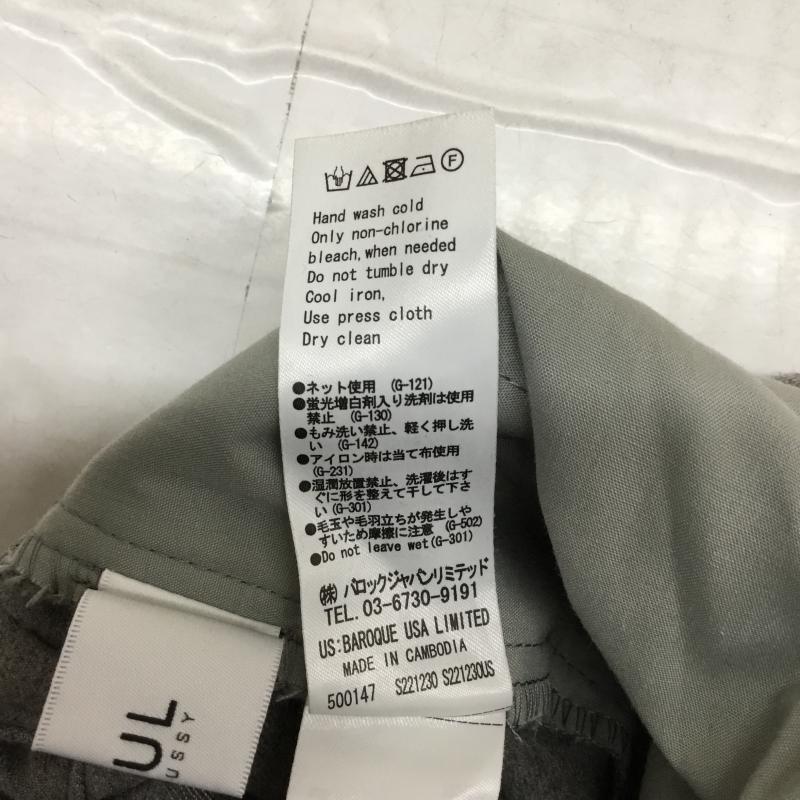 アズールバイマウジー AZUL BY MOUSSY ボトムス ボトムス S 無地 灰 / グレー / レディース USED 古着 中古 10043941