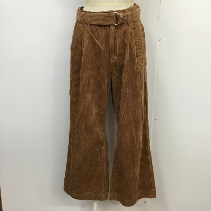 ディスコート Discoat ボトムス ボトムス コーデュロイパンツ M 無地 茶 / ブラウン / レディース USED 古着 中古 10044020