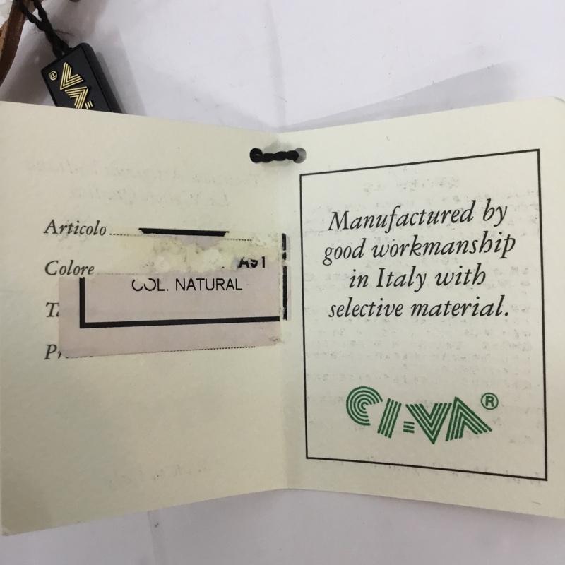 チーバ CI-VA ハンドバッグ ハンドバッグ タグ付き 無地 キャメル / キャメル / レディース USED 古着 中古 10044102