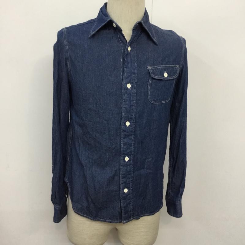 ビームス ハート BEAMS HEART シャツ、ブラウス 長袖 無地 インディゴ / インディゴ / メンズ USED 古着 中古 10044115