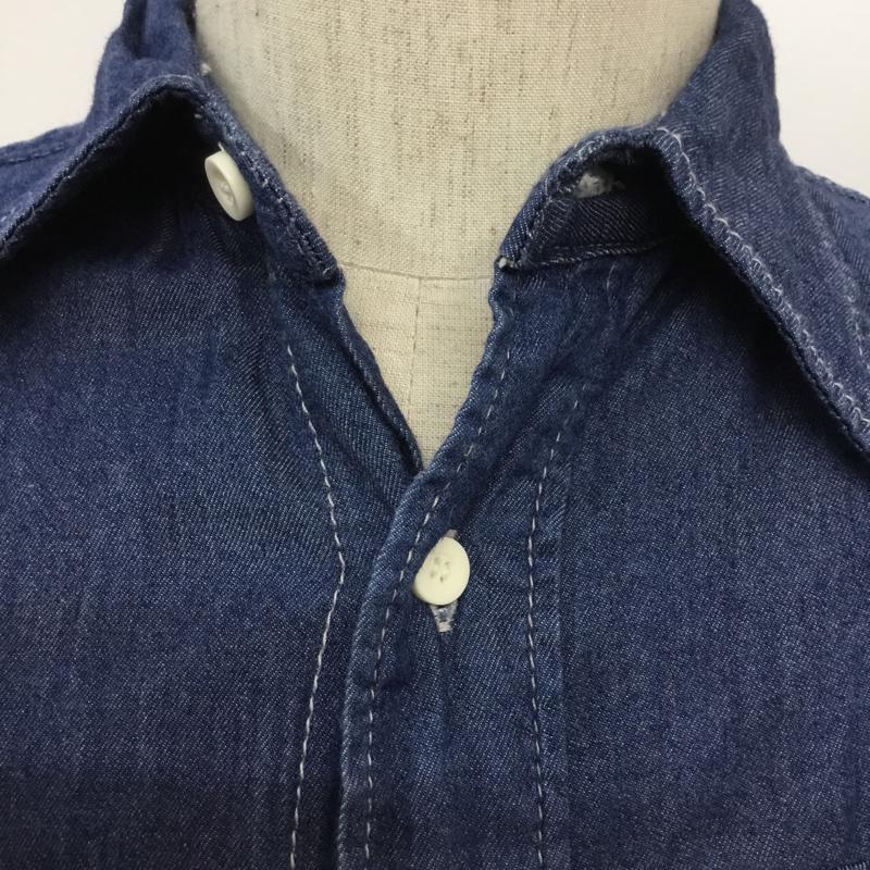ビームス ハート BEAMS HEART シャツ、ブラウス 長袖 無地 インディゴ / インディゴ / メンズ USED 古着 中古 10044115