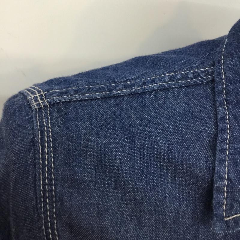 ビームス ハート BEAMS HEART シャツ、ブラウス 長袖 無地 インディゴ / インディゴ / メンズ USED 古着 中古 10044115