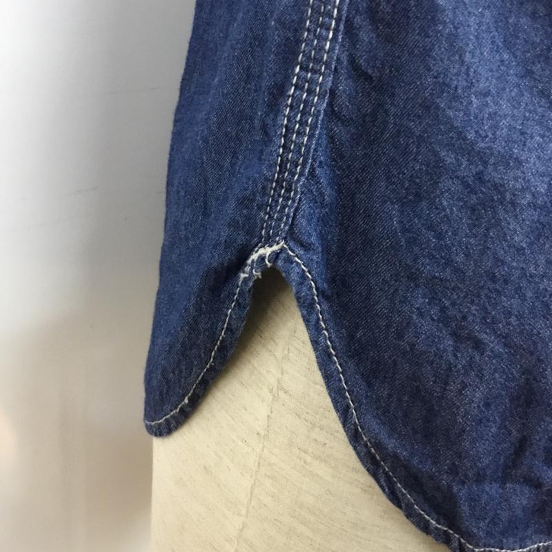 ビームス ハート BEAMS HEART シャツ、ブラウス 長袖 無地 インディゴ / インディゴ / メンズ USED 古着 中古 10044115