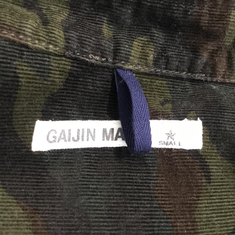 ガイジンメイド GAIJIN MADE シャツ、ブラウス 長袖 カモ柄 S カモフラージュ柄・迷彩 カーキ / カーキ / メンズ USED 古着 中古 10044120
