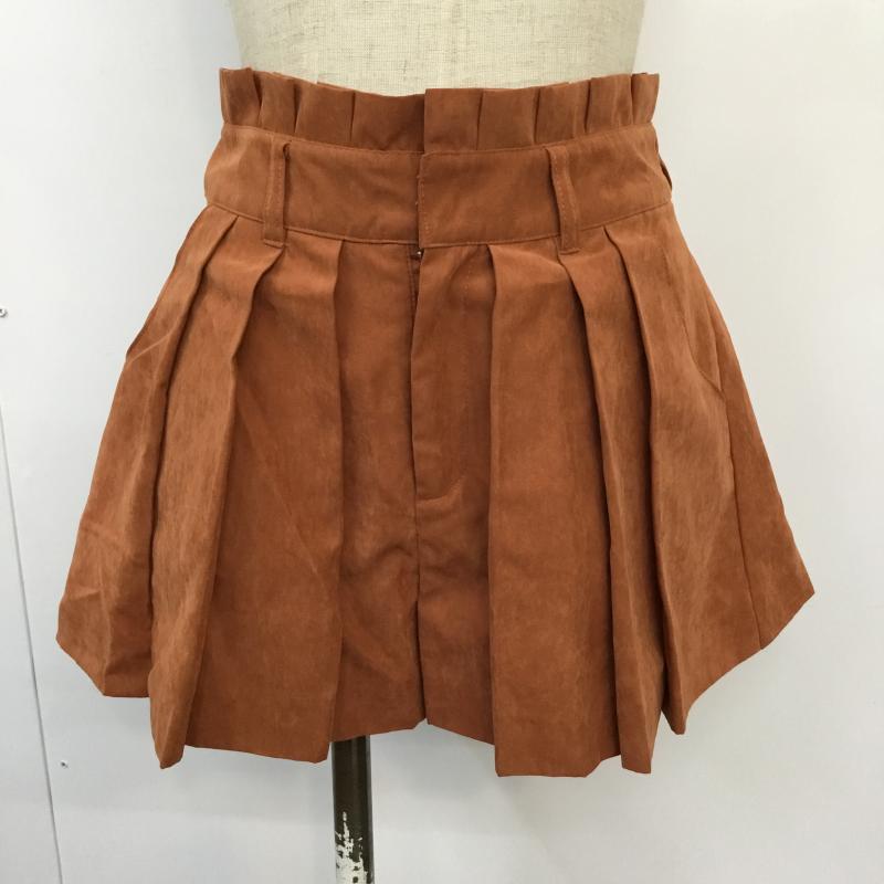 ワンウェイ one way パンツ ショートパンツ S 無地 橙 / オレンジ / レディース USED 古着 中古 10044157