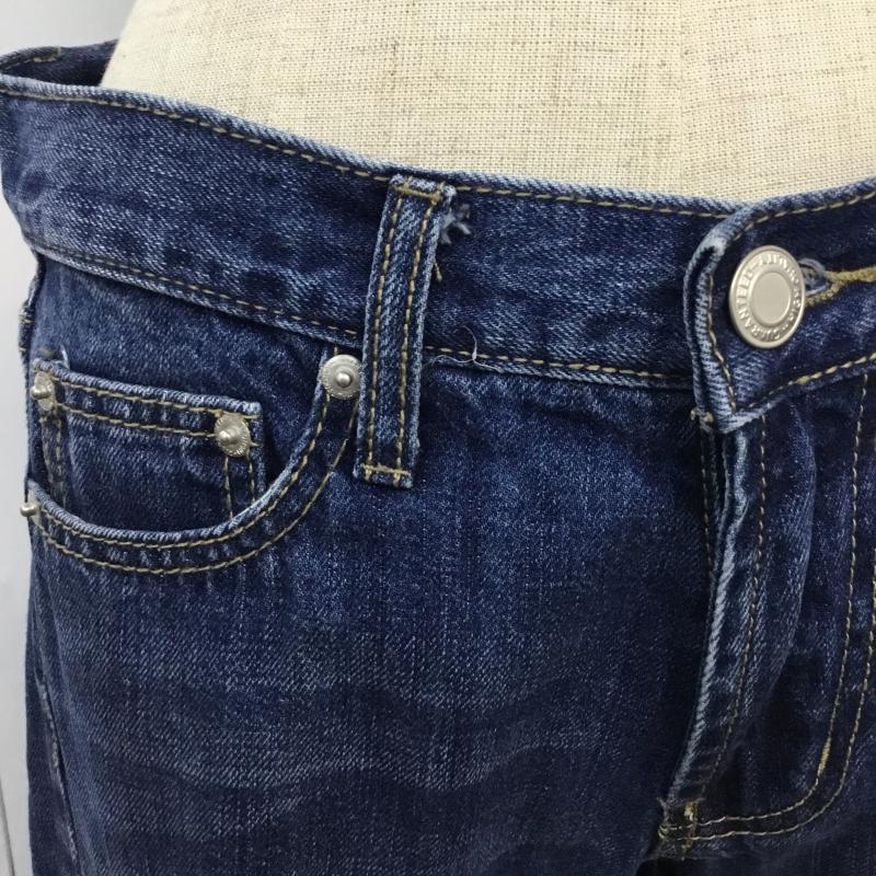 イング INGNI パンツ デニム、ジーンズ ダメージデニム M 無地 インディゴ / インディゴ / レディース USED 古着 中古 10044160