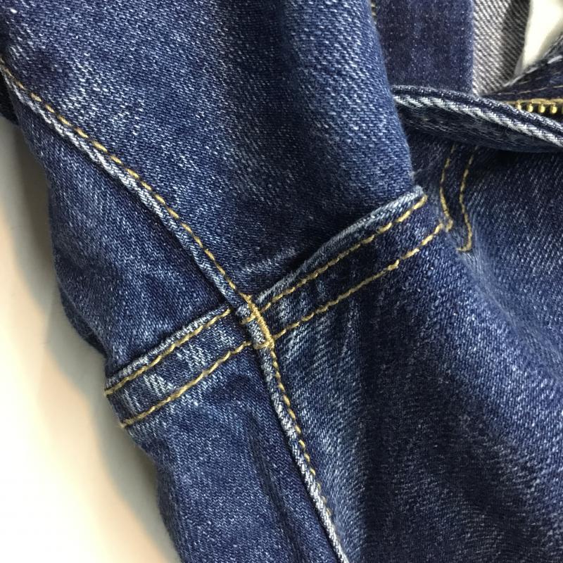 イング INGNI パンツ デニム、ジーンズ ダメージデニム M 無地 インディゴ / インディゴ / レディース USED 古着 中古 10044160