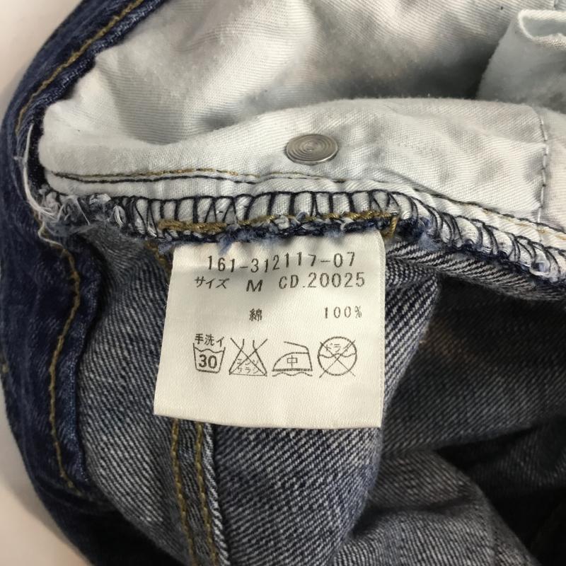 イング INGNI パンツ デニム、ジーンズ ダメージデニム M 無地 インディゴ / インディゴ / レディース USED 古着 中古 10044160