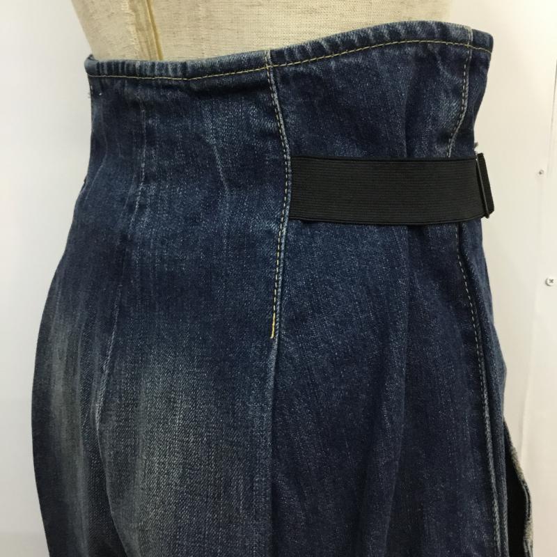 スライジーンズ SLY JEANS パンツ デニム、ジーンズ ダメージ加工 2 無地 X ダメージ加工 インディゴ / インディゴ / レディース USED 古着 中古 10044366